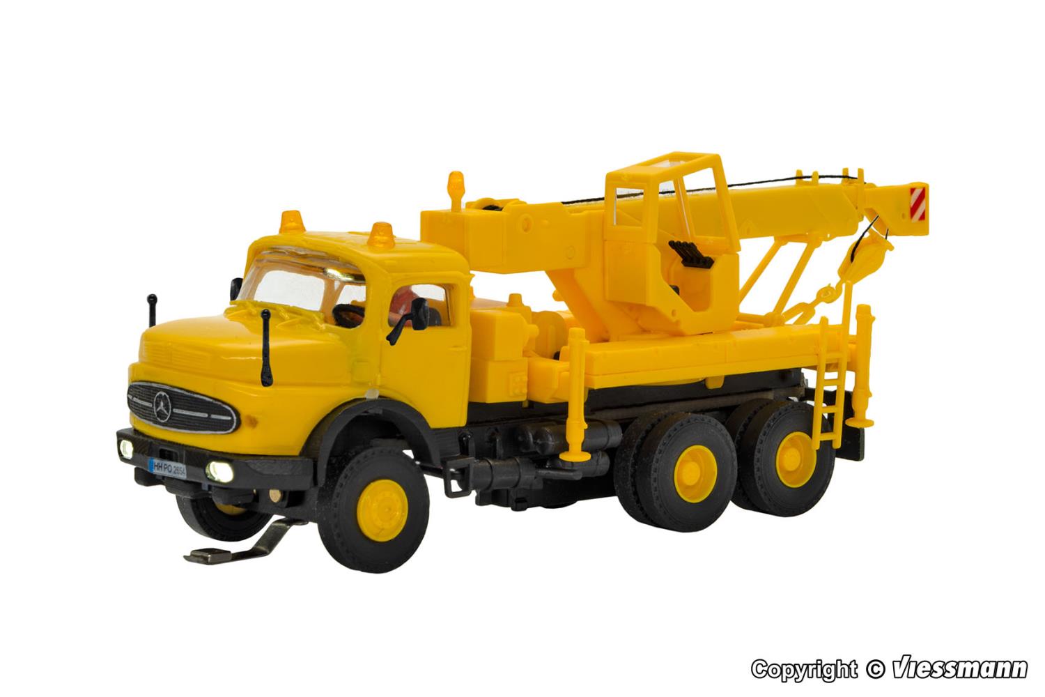 Viessmann 8022 MB Rundhauber 3-achs Bergekran 1:87 Spur H0 Neu