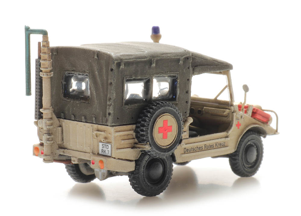 Artitec 6870451 DKW Munga F91/8 Rotes Kreuz 1:87 Spur H0 Neu OVP