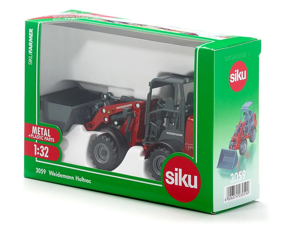 Siku 3059 Weidemann Hoftrac 1:32 Spur 1 Standmodell NEU OVP