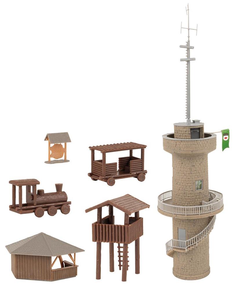 Faller 190036 Aktions-Set Abenteuerspielplatz 1:87 Spur H0 Bausatz