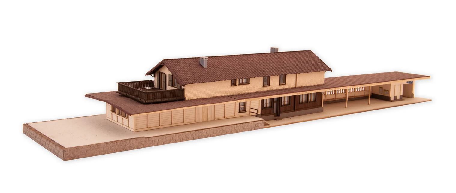 Noch 63005 Bahnhof Bergün 1:160 Spur N Bausatz Neu OVP