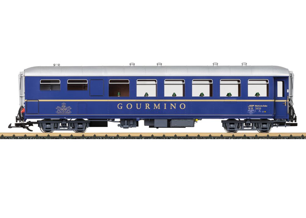 LGB 30522 RhB-Speisewagen WR 3810 1:22,5 Spur G NEU OVP