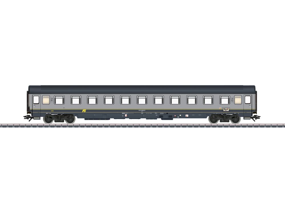Märklin 42924 Personenwgn 2. Klasse Bauart Bz Eurofima (FS) Spur H0