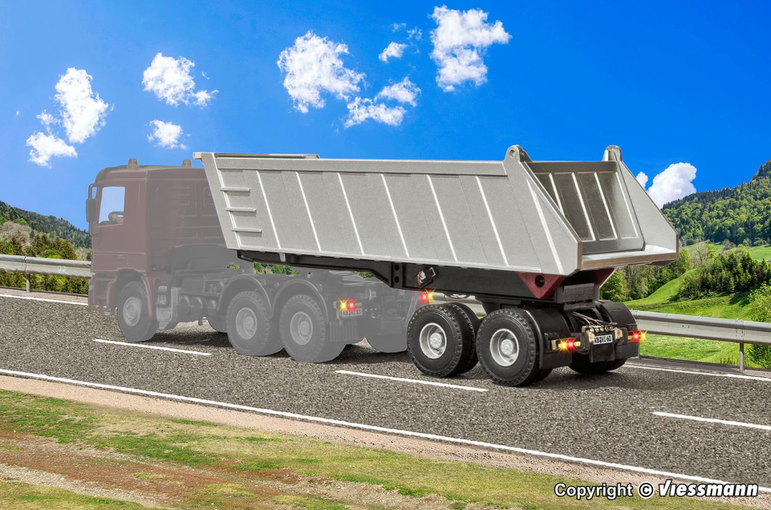 Viessmann 8211 MEILLER Sattelkipper MHKS 40/2 CarMotion Spur H0
