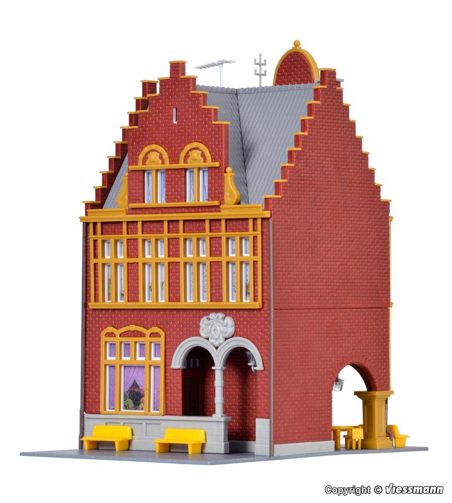 Kibri 38375 Bürgerhaus Bailleul - Spur H0 - Bausatz - Neu - OVP