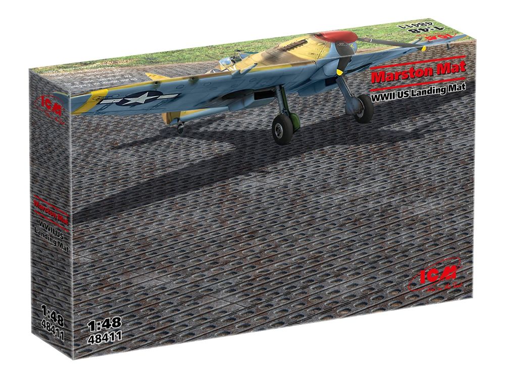 ICM 48411 Marston Mat WWII US Landing Mat 1:48 Bausatz Neu