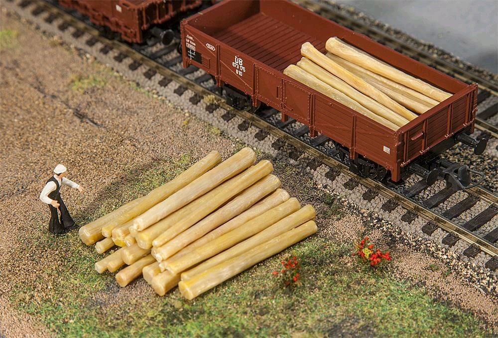 Faller 180925 20 Baumstämme 1:87 Spur H0 Neu OVP