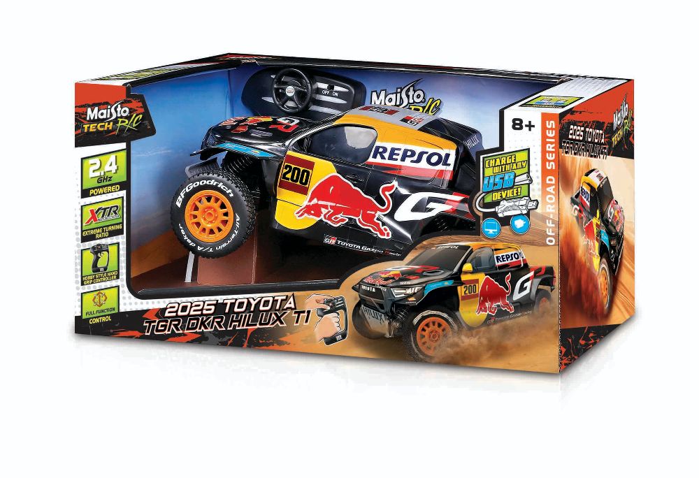 Maisto 81802 Toyota Gazoo Racing Hilux Dakar 2024 (2,4 GHz) 1:14