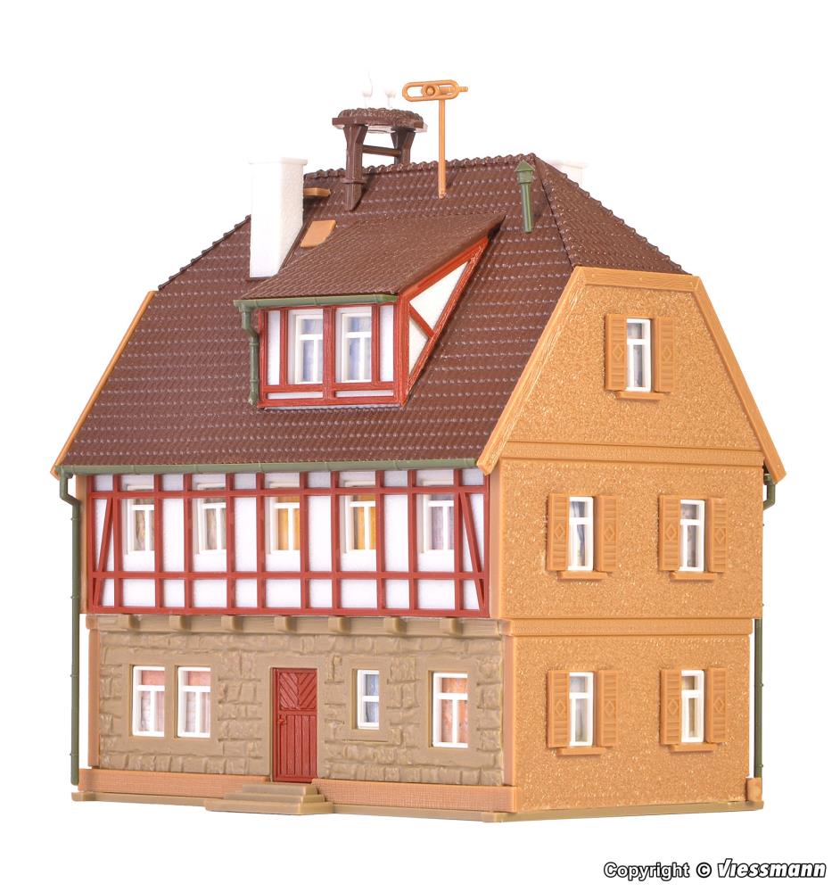 Vollmer 47643 Wohnhaus mit Storchennest 1:160 Spur N Bausatz