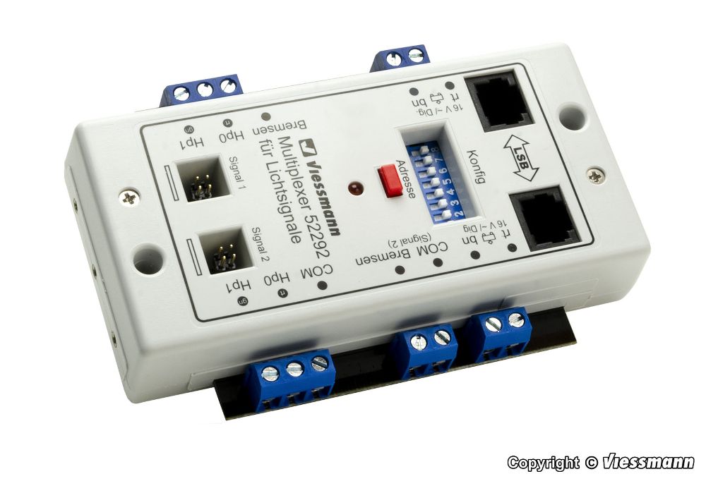 Viessmann 52292 Doppel-Multiplexer für 2 Lichtsignale Neu OVP