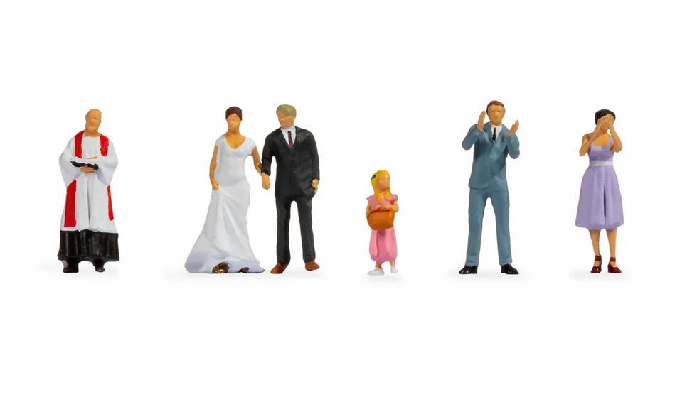 Noch 45862 Hochzeitspaar - Spur TT - Neu - OVP Figuren