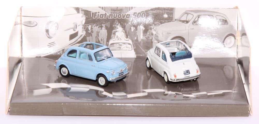 Speidel BRA006 Anteprima Fiat 500 nuovo 2er Set 1:43
