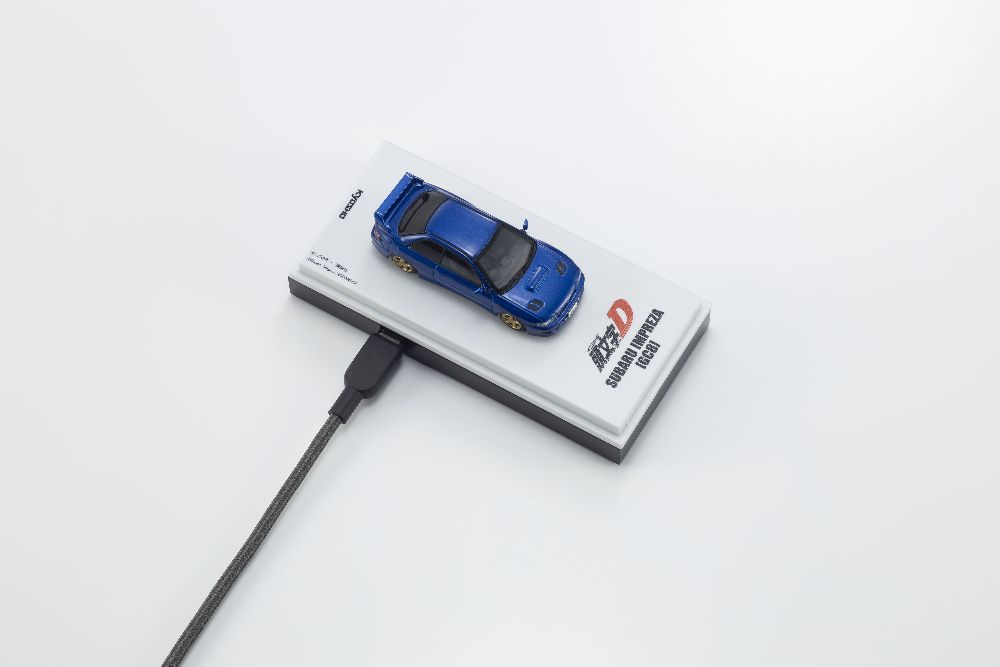 Kyosho 07133LD 1:64 SUBARU IMPREZA WRX STI INITIAL D WITH LED 1995