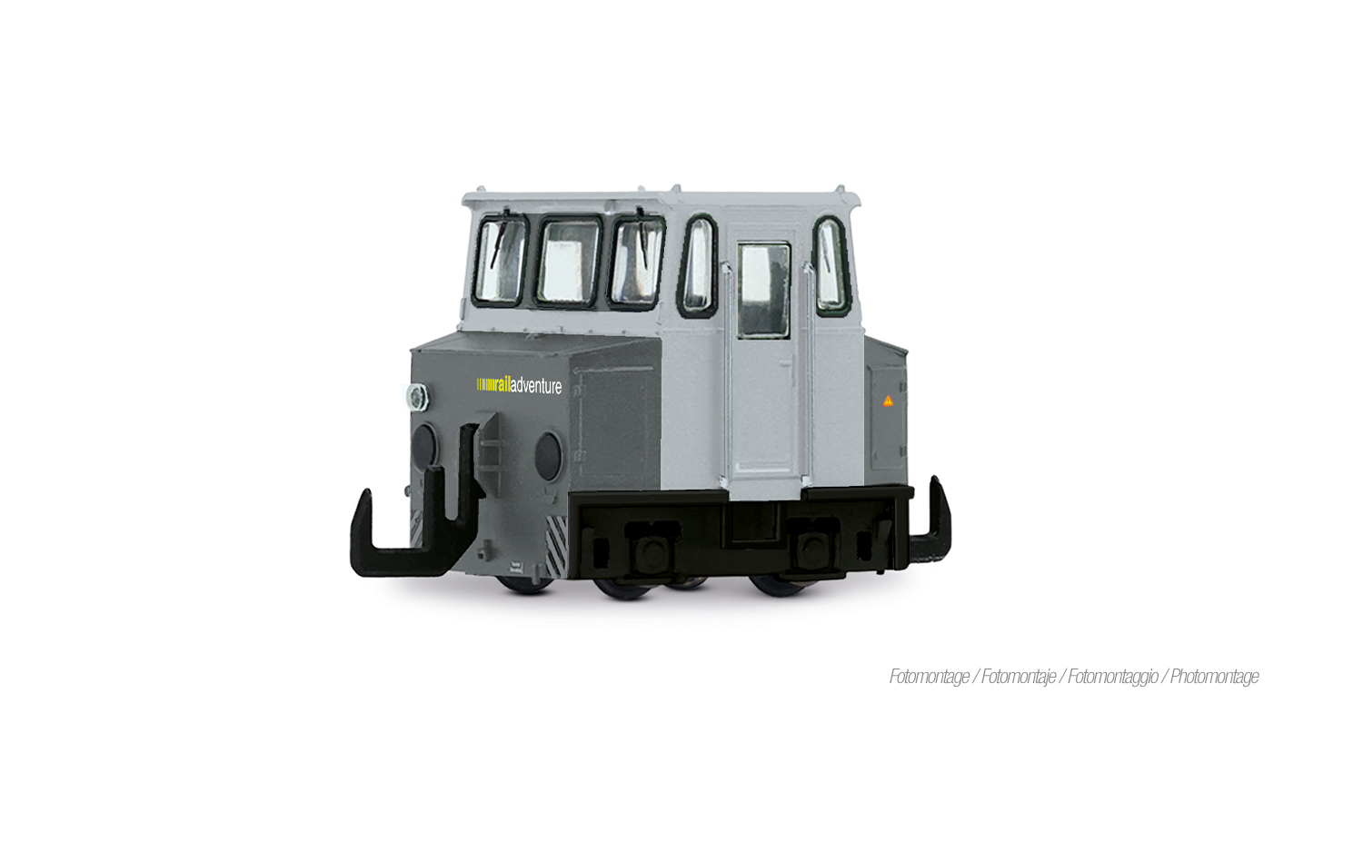 Arnold HN2660D RailAdventure, ASF (Akku-Schleppfahrzeug), graue Farbgebung,