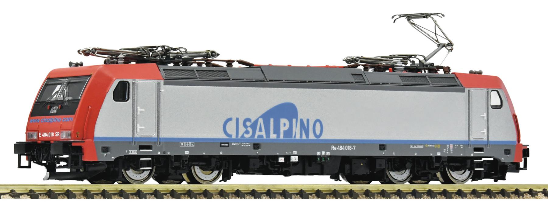 Fleischmann 7570017 Elektrolokomotive Re 484 018-7 Cisalpino 1:160 Spur N