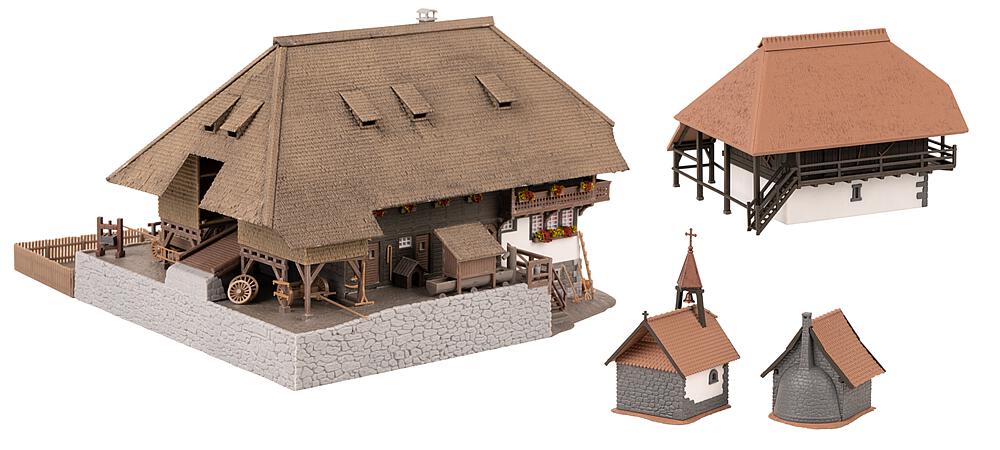 Faller 130677 Schwarzwald-Set Vogtsbauernhof - 1:87 Spur H0 - OVP