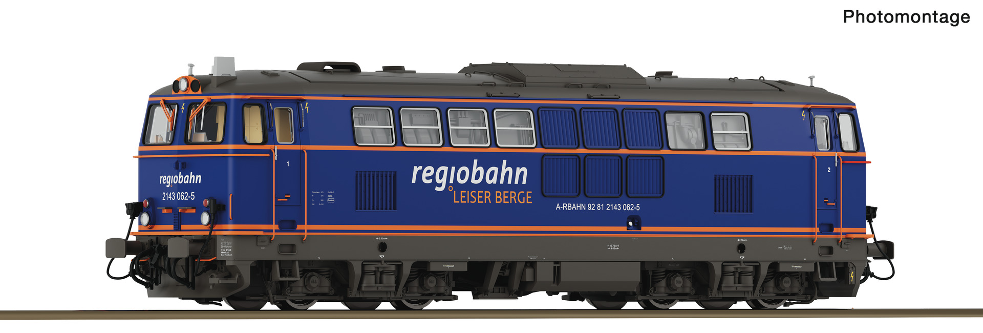 Roco 7300093 Diesellokomotive 2143 062-5