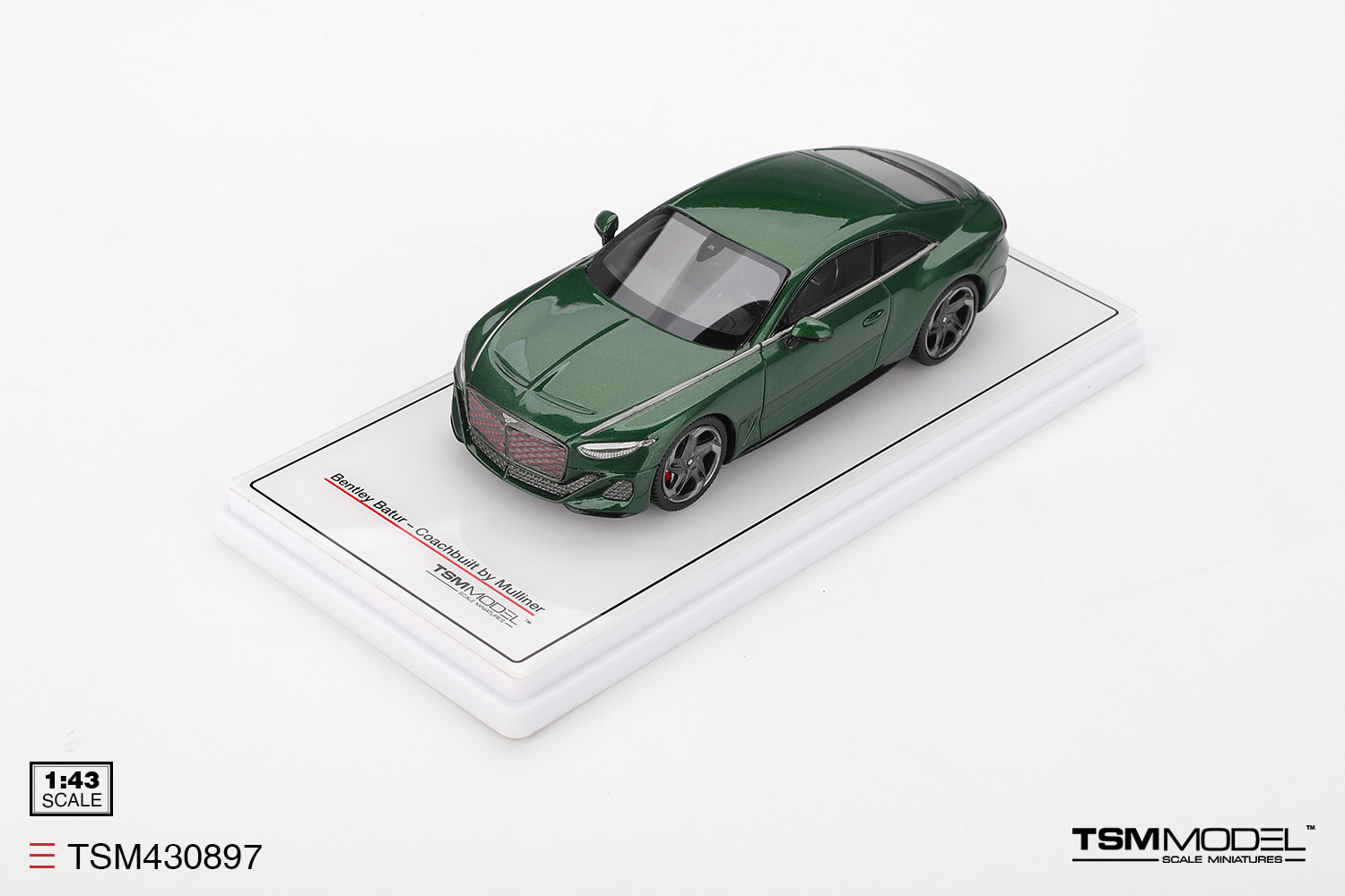 TSM TSM430897 1:43 BENTLEY BATUR SCARAB GREEN 2023