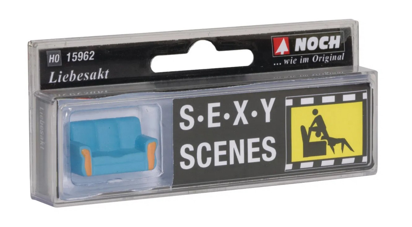 Noch 15962 Liebesakt (Sofa) 1:87 Spur H0 Neu OVP Figuren