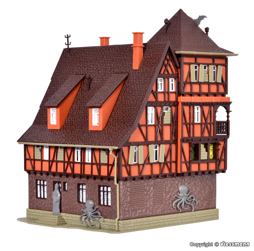 Vollmer 43679 Villa Vampir mit Farbtabletten 1:87 Spur H0 Bausatz