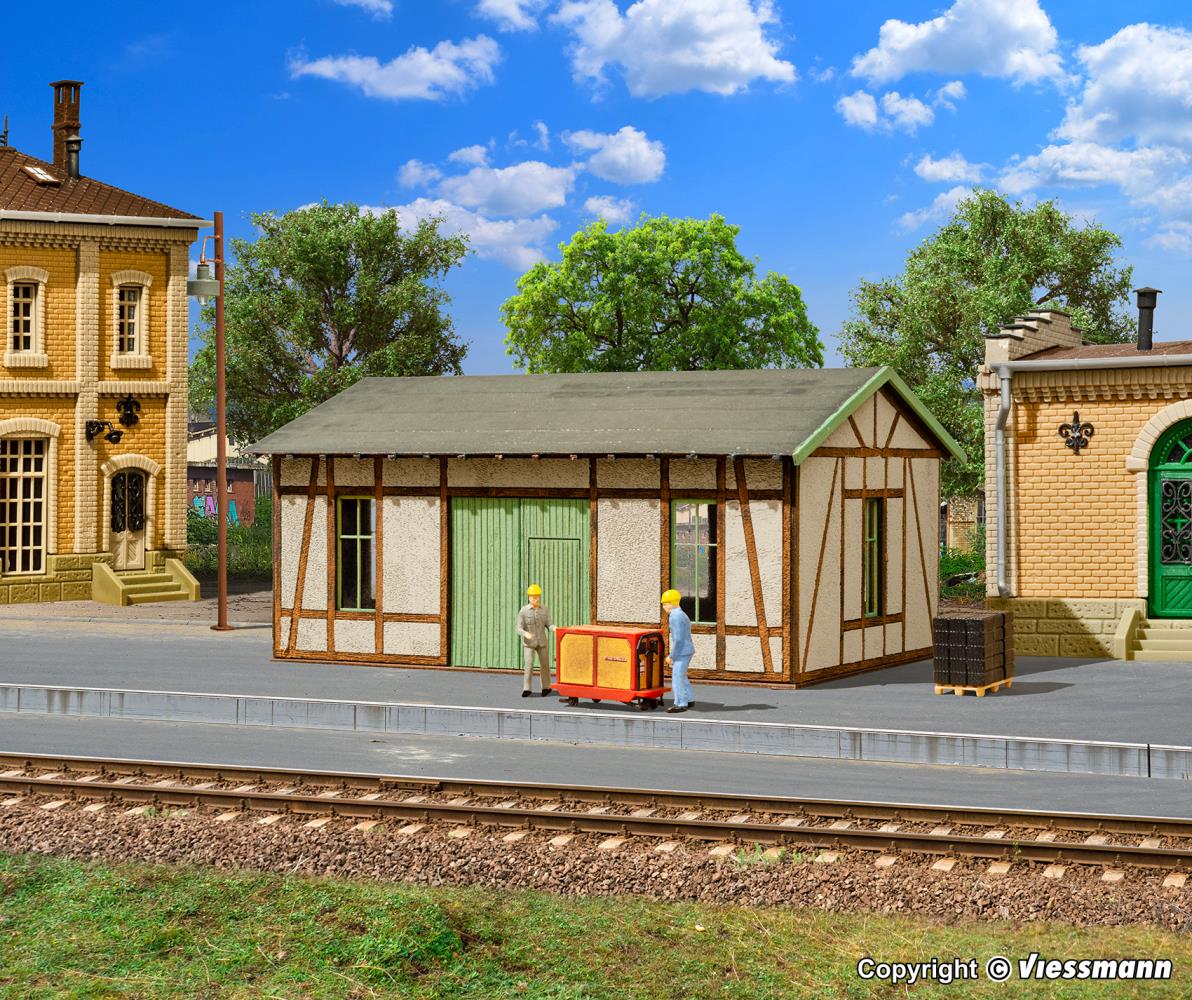 Vollmer 45640 Werkstatt mit Putz-/Fachwerkfassade 1:87 Spur H0