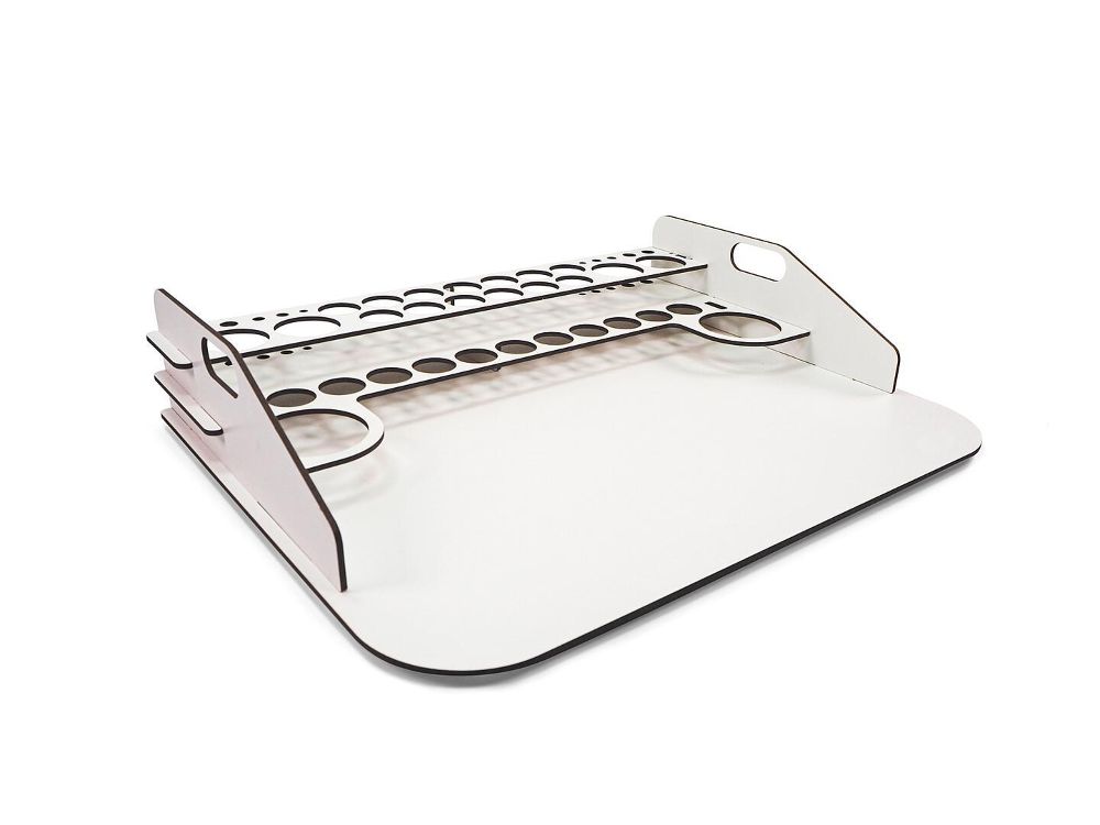Vallejo 26011 Farbständer mit Arbeitsplatte 40x30 cm Bausatz NEU