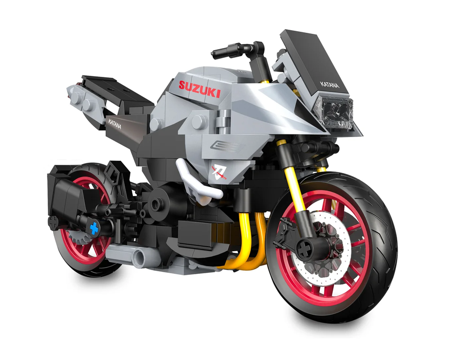 CaDA C62052W Suzuki Katana grau 1:12 Bausatz NEU OVP Bricks