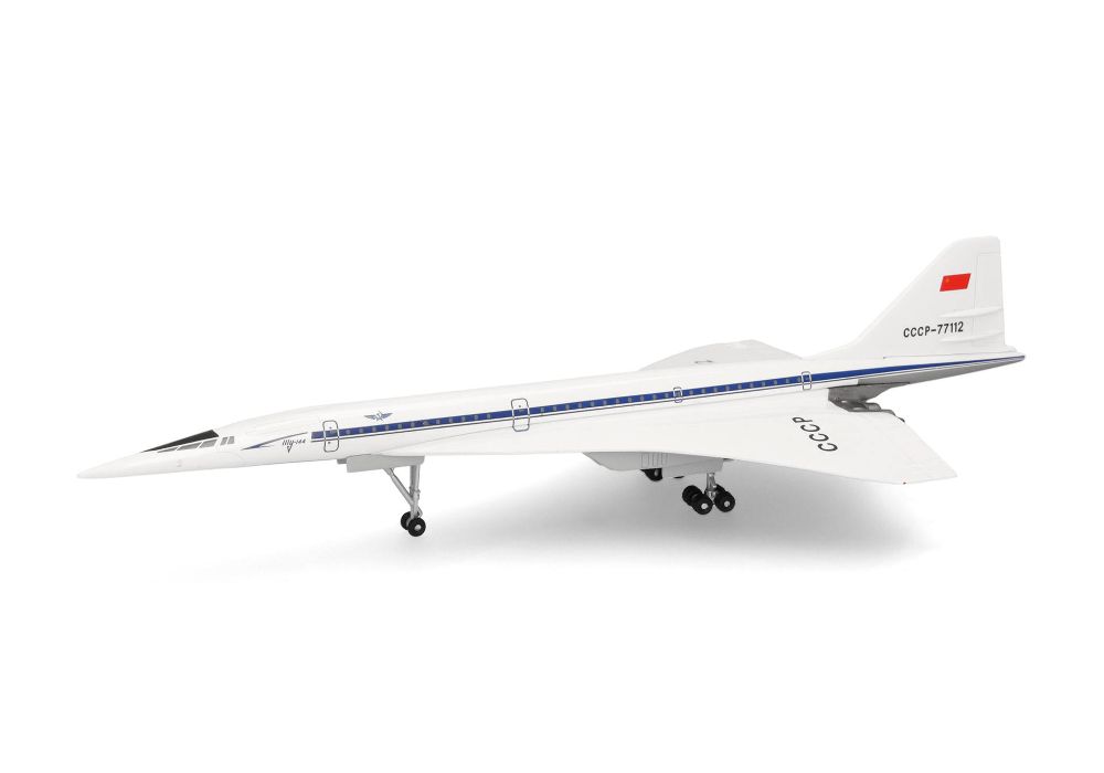 Herpa 562867 Aeroflot Tupolev TU-144D Technik-Museum Sinsheim 1:400
