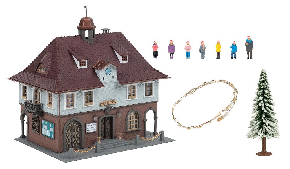 Faller 190093 Aktions-Set Weihnachtssingen 1:87 Spur H0 Bausatz