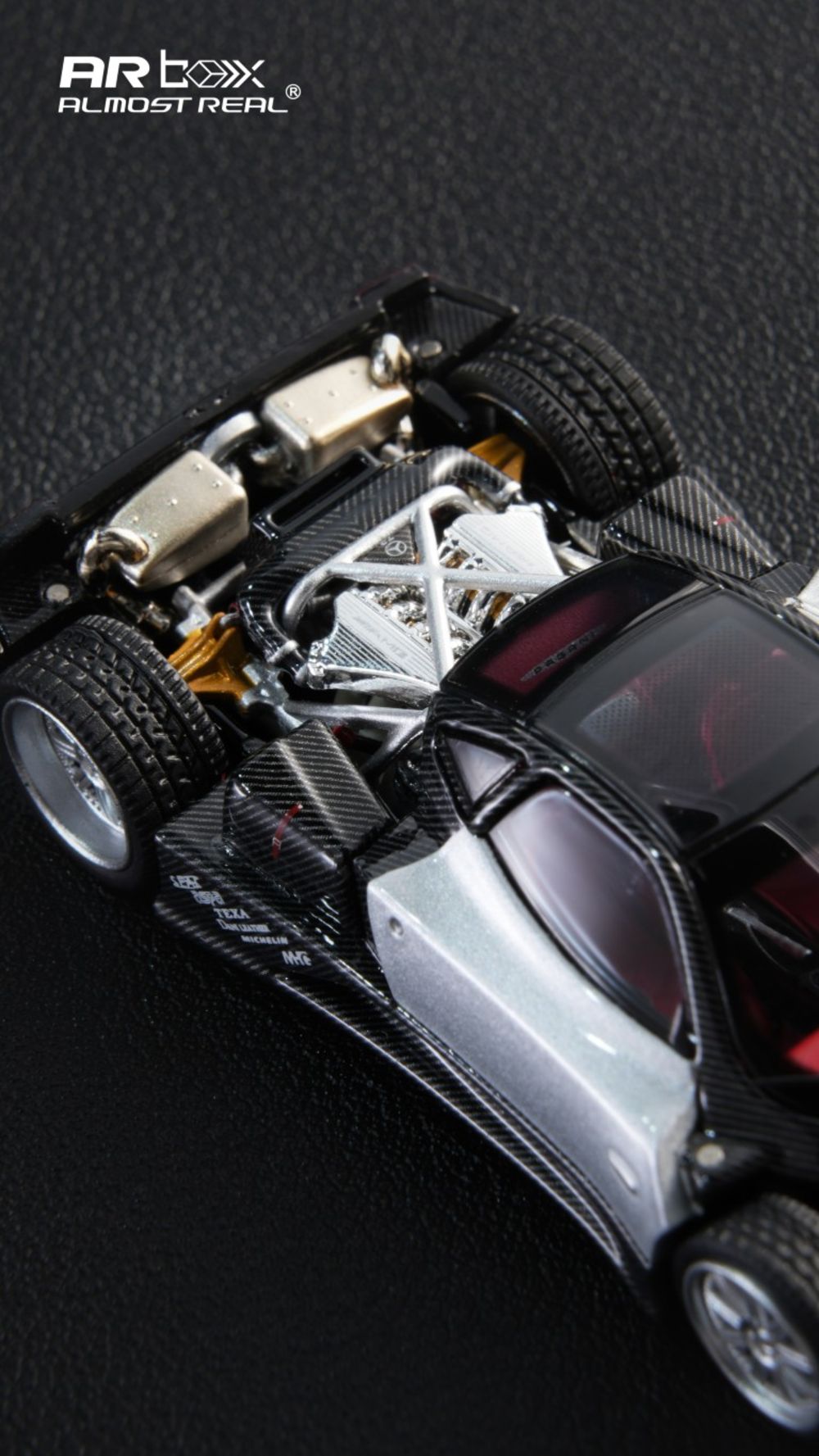 Almost Real 650401001 PAGANI ZONDA F - 2005 - GRIGIO MERCURIO 1:64