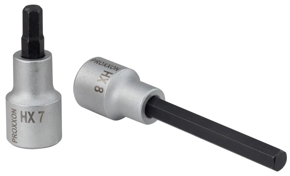 Proxxon 23484 1/2'' Innensechskant-Einsatz, 100 mm - HX 5 mm - Neu