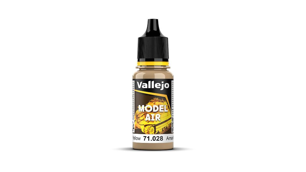 Vallejo 71028 Sandgelb, 18 ml Model Air NEU
