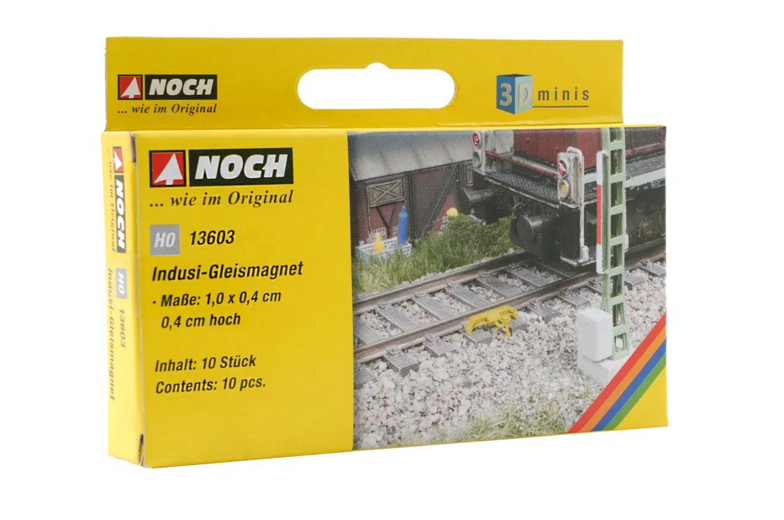Noch 13603 Indusi-Gleismagnet 10 Stück 1:87 Spur H0 Bausatz NEU