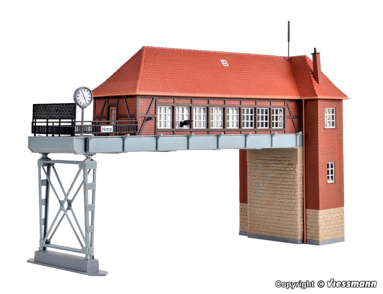 Kibri 39310 Brückenstellwerk Hamm 1:87 Spur H0 Bausatz Neu OVP