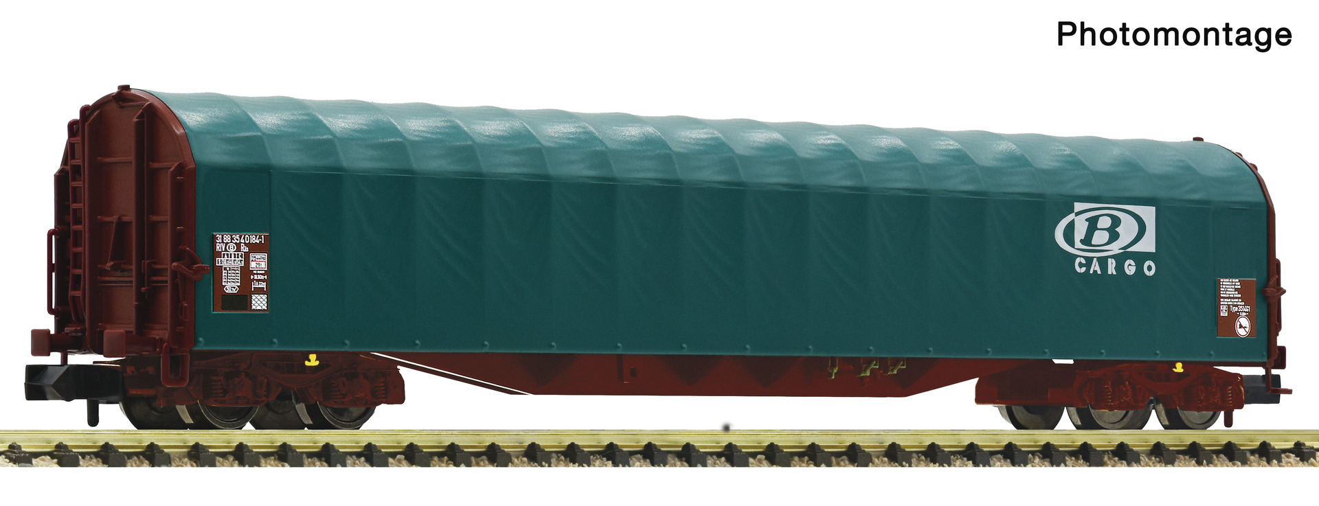 Fleischmann 6660164 Schiebeplanenwagen