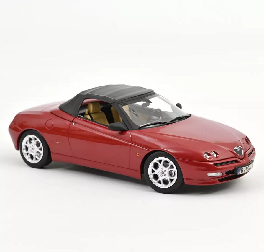 Norev 187854 Alfa Romeo Spider 1999 Proteo Rot metallic 1:18 NEU