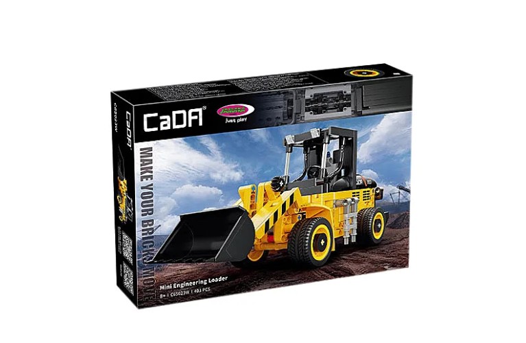 CaDA C65023W Radlader 1:15 Bausatz NEU OVP Bricks