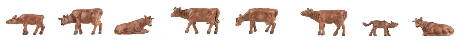 Faller 155908 Allgäuer Braunvieh 1:160 Spur N Neu OVP Figuren Tiere
