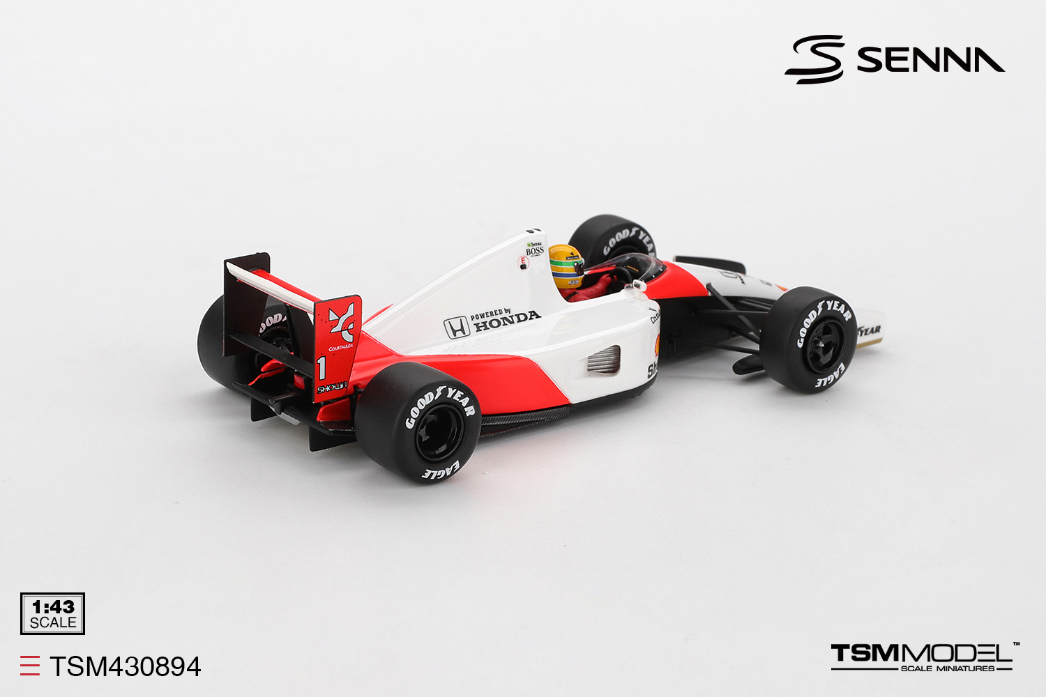 TSM TSM430894 1:43 MCLAREN MP4/6 #1 AYRTON SENNA
