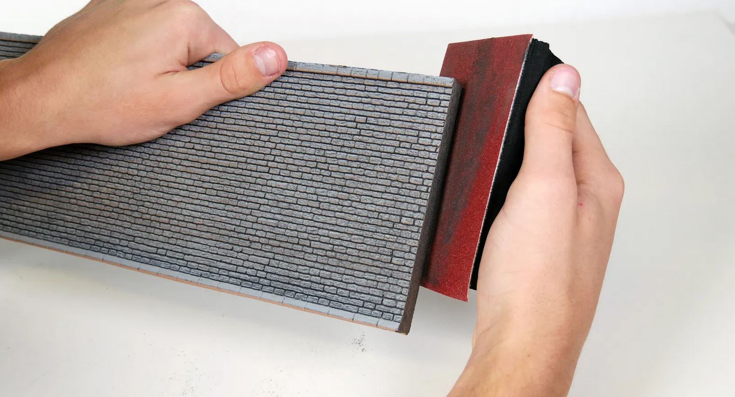 Noch 58065 Mauer extra lang 66 x 12,5 cm 1:87 Spur H0 Neu OVP