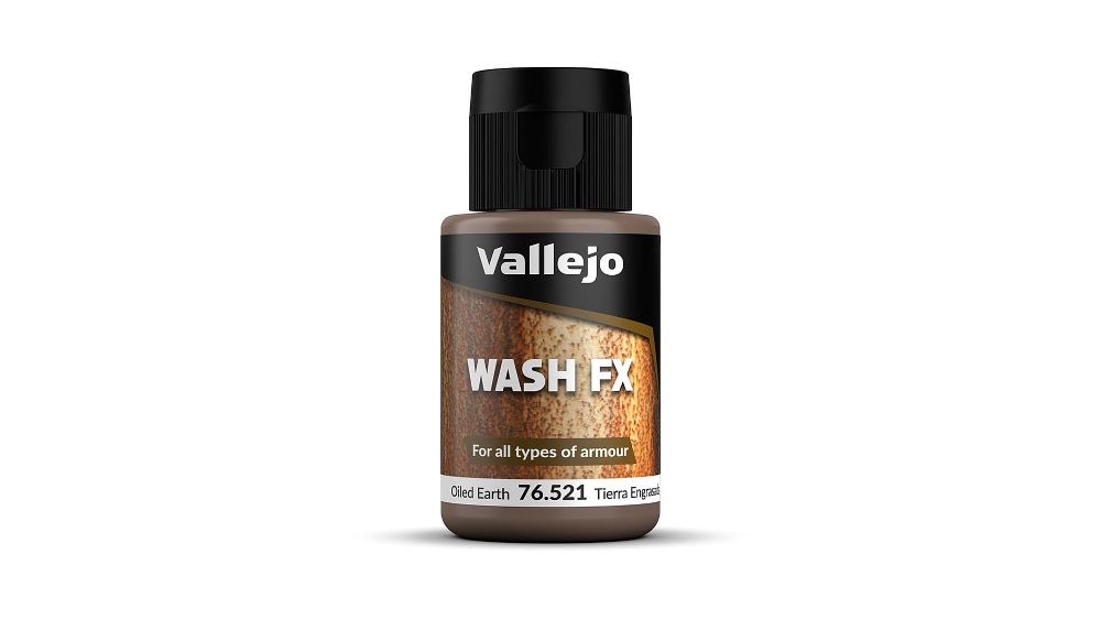 Vallejo 76521 Wash-Color, Ölige Erde, 35 ml NEU