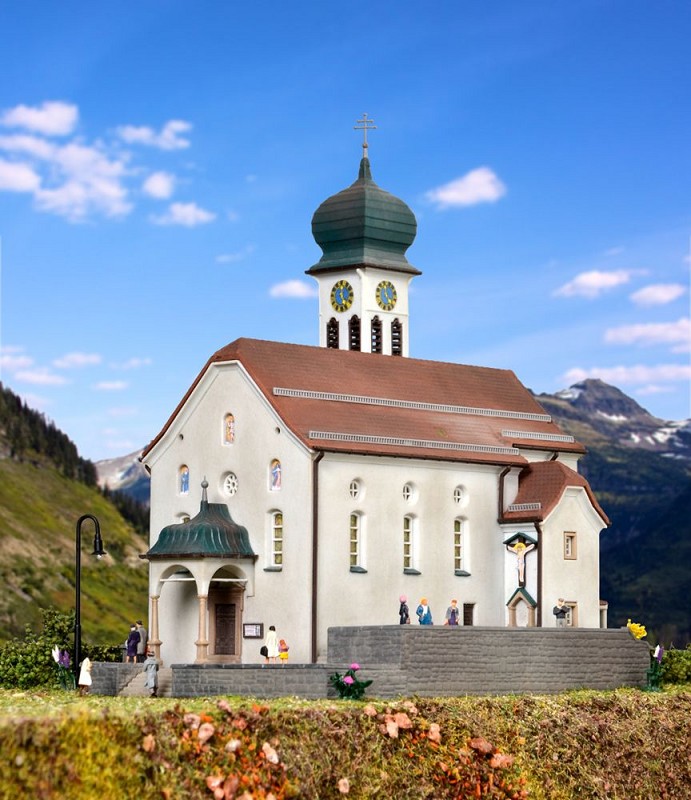 Kibri 37032 N Kirche Wassen an der Gotthardbahn