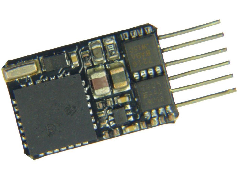 Fleischmann 686101 Rückmeldefähiger Decoder für die Spur N/TT, NEM 651