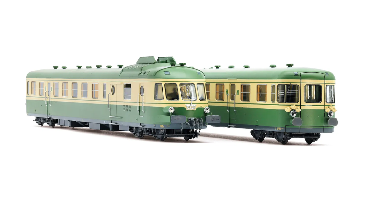 Jouef HJ2462S SNCF diesel railcar RGP I with trailer ep IV 1:87 Spur H0