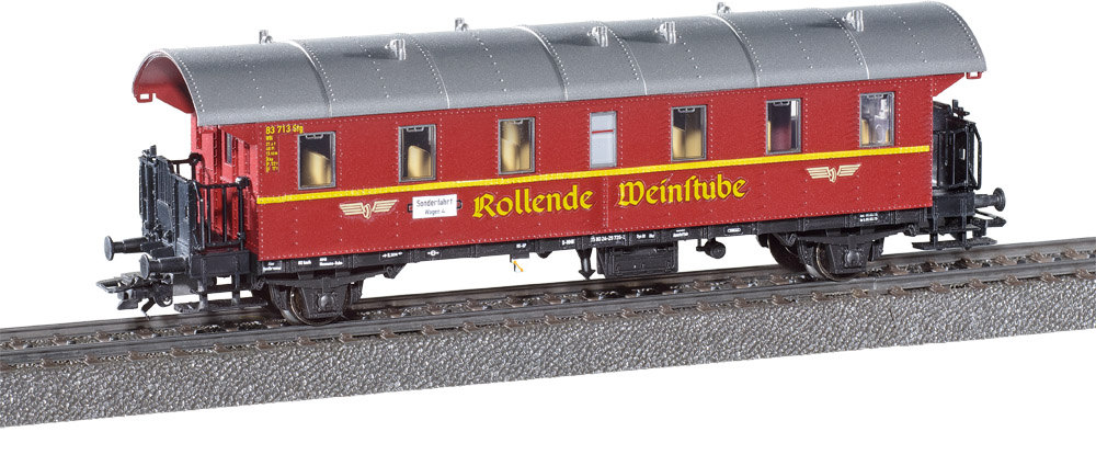 Märklin 43156 Donnerbüchse Rollende Weinstube WRi Ep. III + VI Spur H0