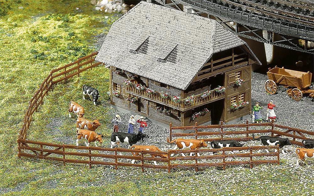 Faller 180408 Bonanza-Zaun, 1341 mm 1:87 Spur H0 Neu OVP