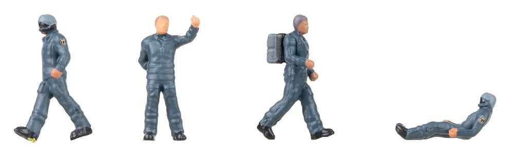 Faller 151738 Piloten Bundespolizei 1:87 Spur H0 NEU OVP Figuren