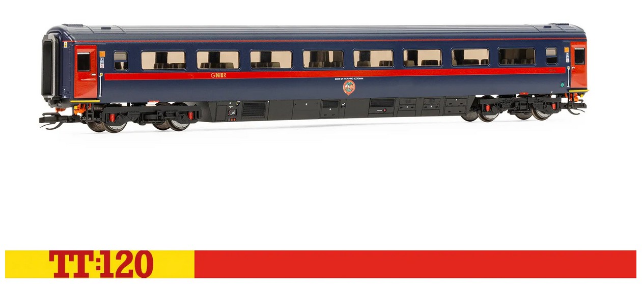Hornby TT4043 GNER HST Mk3 '42244' Trailer Standard Coach Spur TT