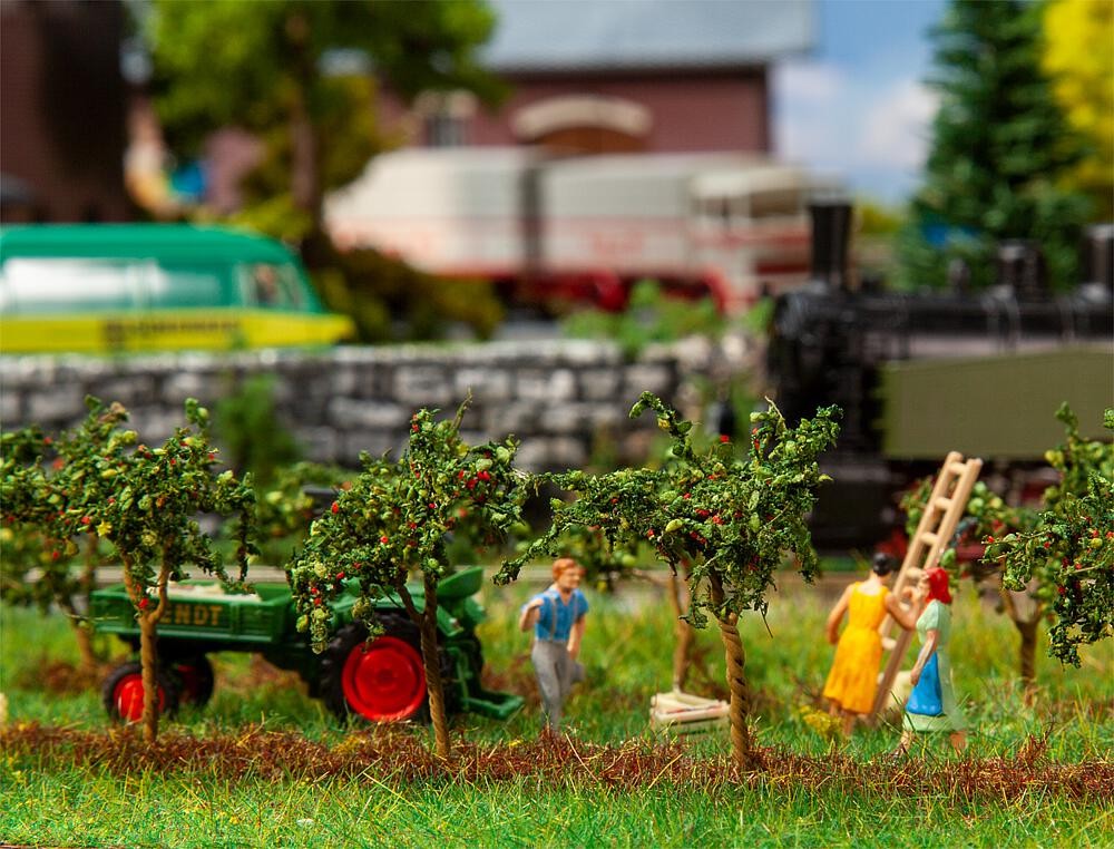 Faller 181359 10 kleine Apfelbäume 1:87 Spur H0 Neu OVP