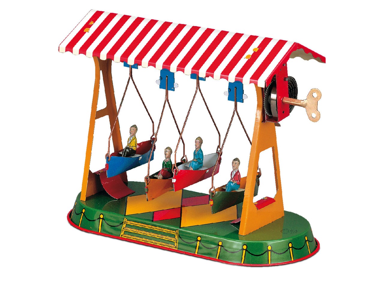 Wilesco 10402 Schaukel mit vier Schiffchen Neu OVP